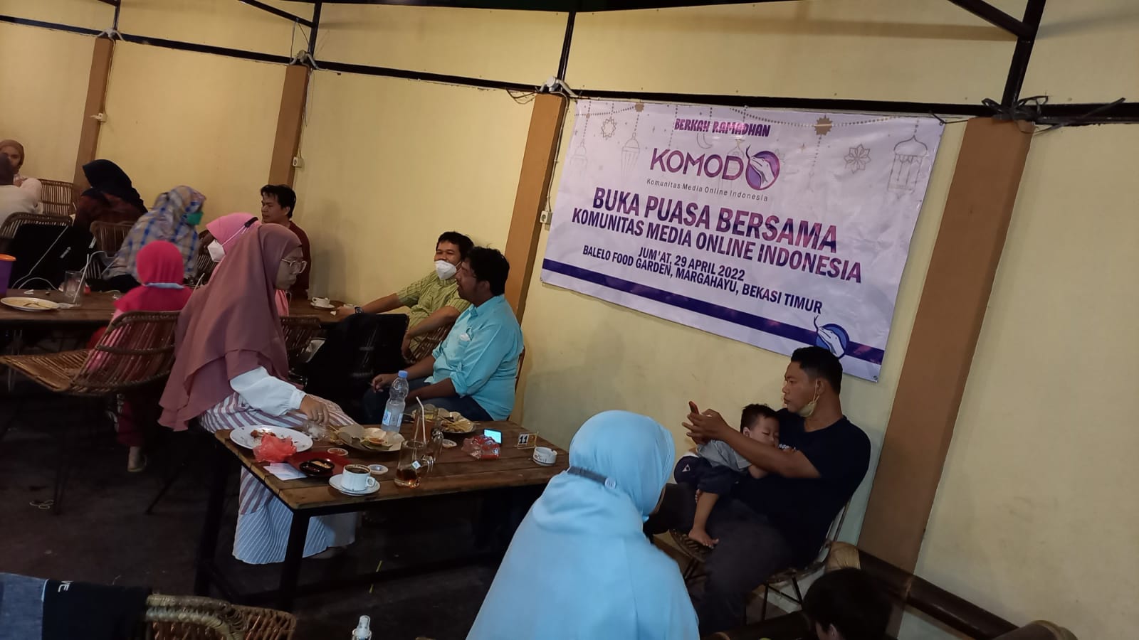 Komunitas Media Online Indonesia Gelar Buka Puasa Bersama
